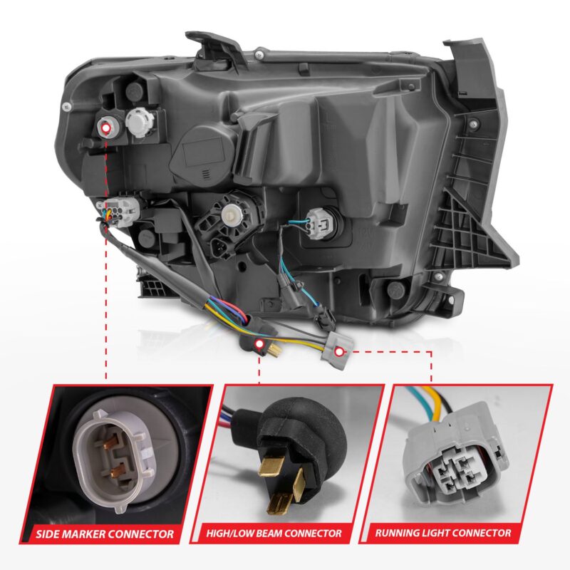 ANZO USA - LED Crystal Headlight - 111533