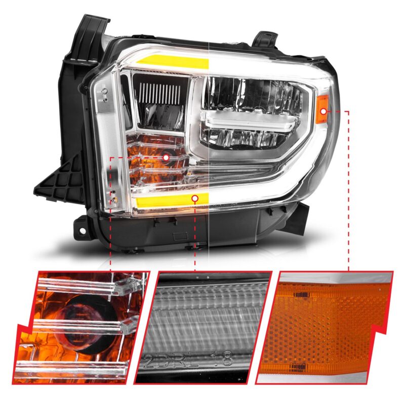 ANZO USA - LED Crystal Headlight - 111534