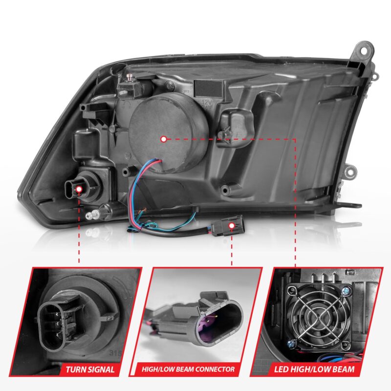 ANZO USA - LED Projector Headlight - 111539