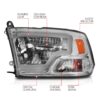 ANZO USA - LED Projector Headlight - 111540