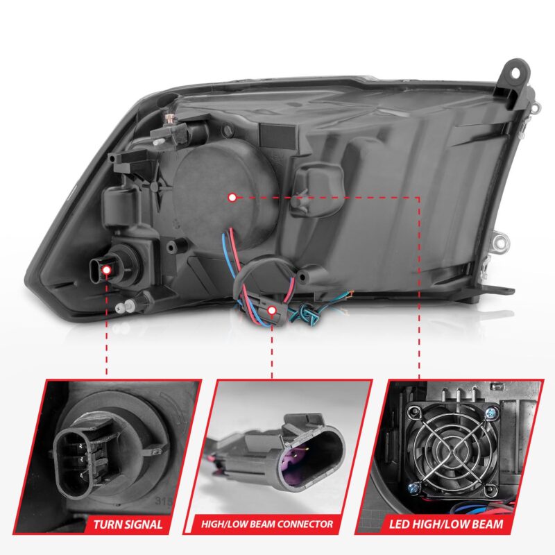ANZO USA - LED Projector Headlight - 111540