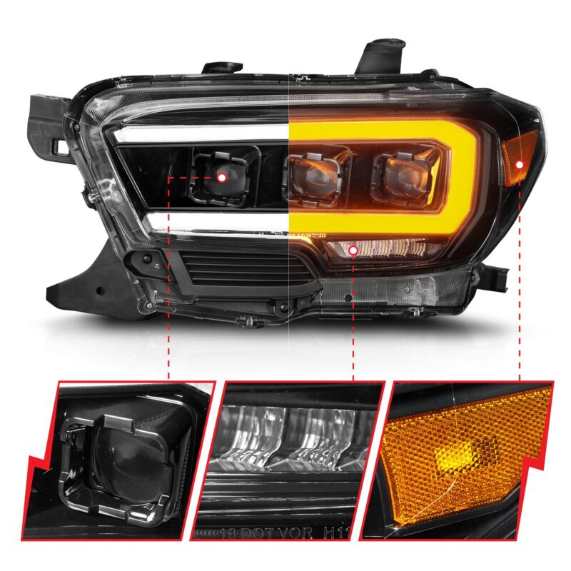 ANZO USA - LED Projector Headlight - 111562