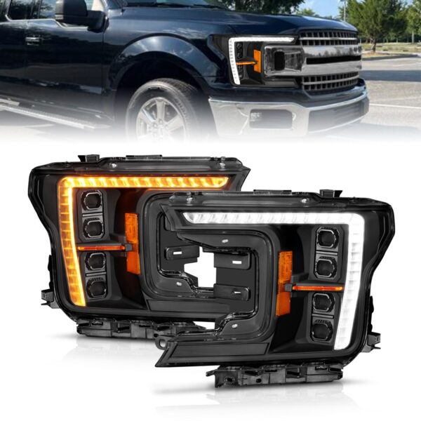 ANZO USA - Z-SERIES FULL LED PROJECTOR HEADLIGHTS - 111588X