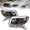 ANZO USA - LED Bar Projector Black Headlight - 111616