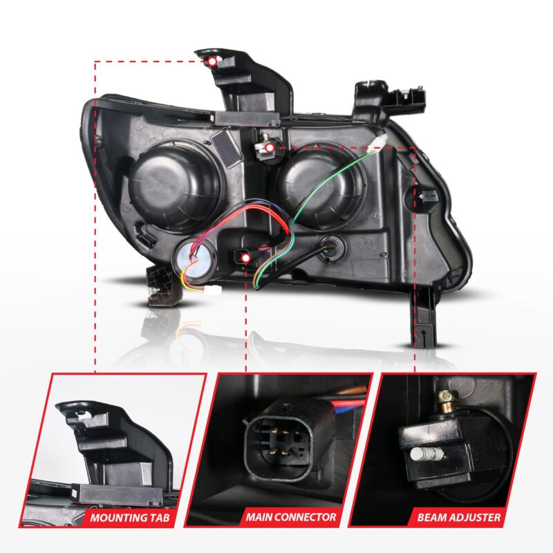 ANZO USA - LED Projector Headlight - 111634