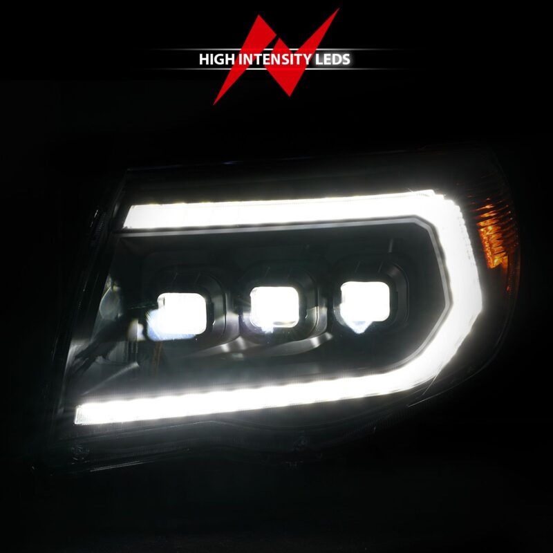 ANZO USA LED Projector Headlight Set