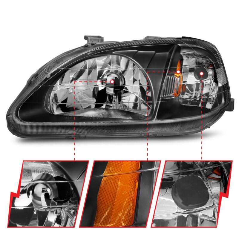ANZO USA - Crystal Headlight Set - 121070