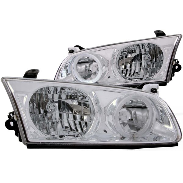 ANZO USA - Crystal Headlight Set w/Halo - 121124