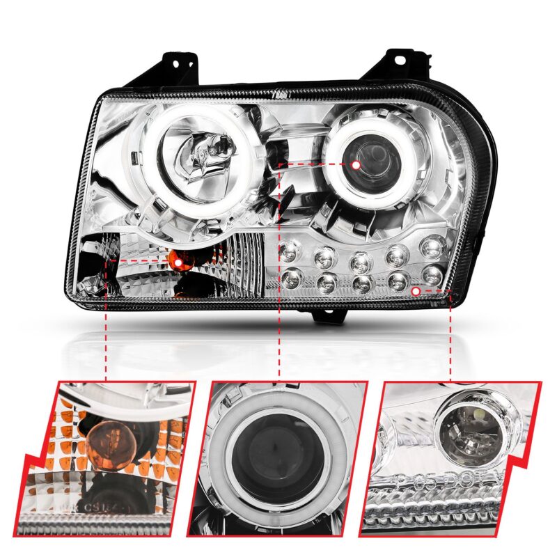 ANZO USA - Crystal Headlight Set - 121154