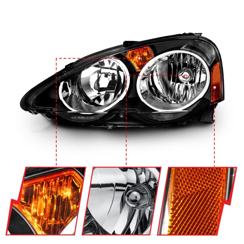 ANZO USA - Crystal Headlight Set - 121209