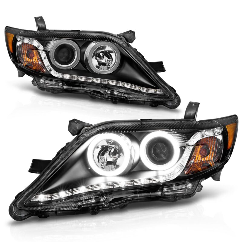 ANZO USA - Crystal Headlight Set w/Halo - 121442