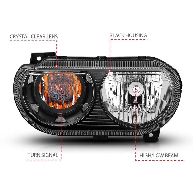 ANZO USA - Crystal Headlights - 121526