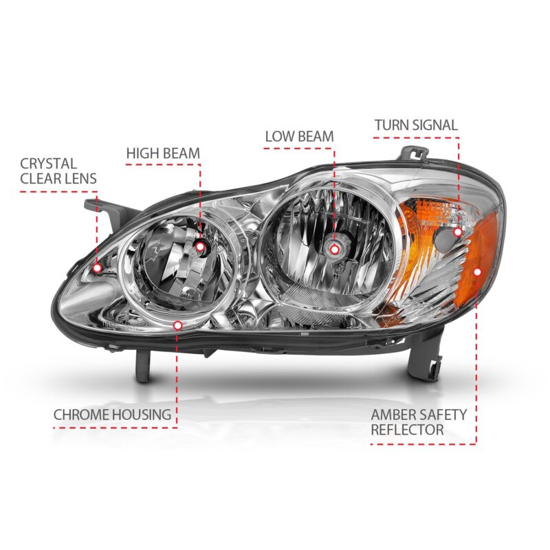 ANZO USA - Crystal Headlights - 121540