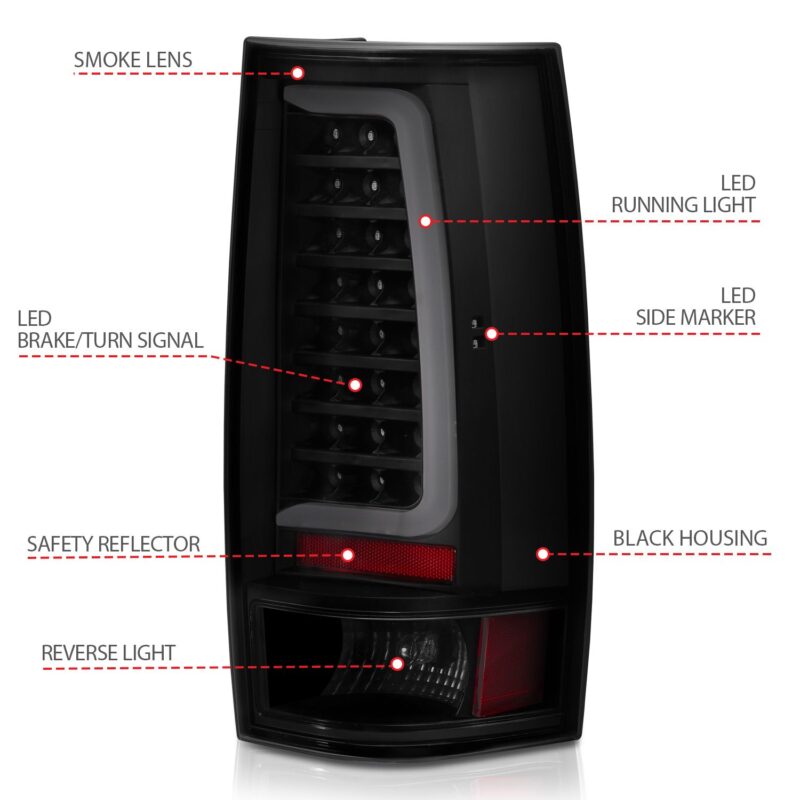 ANZO USA - Tail Light Assembly - 311322