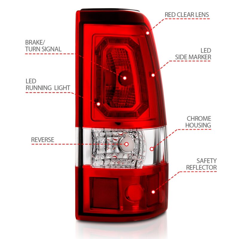 ANZO USA - Tail Light Assembly - 311329