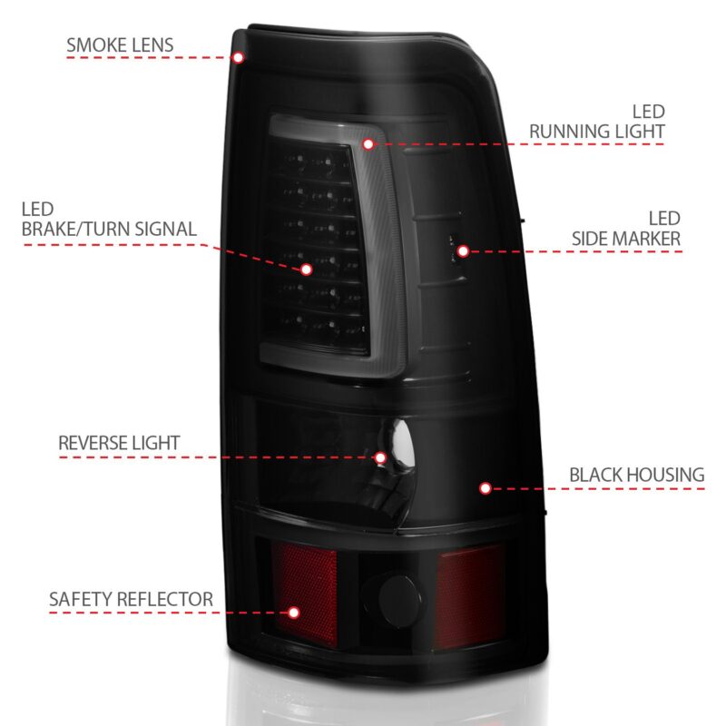 ANZO USA - Tail Light Assembly - 311331