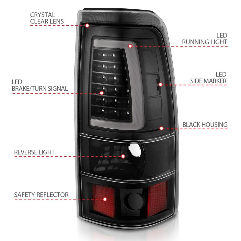 ANZO USA - Tail Light Assembly - 311333