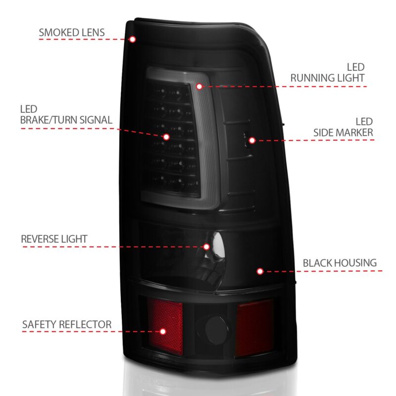 ANZO USA - Tail Light Assembly - 311334