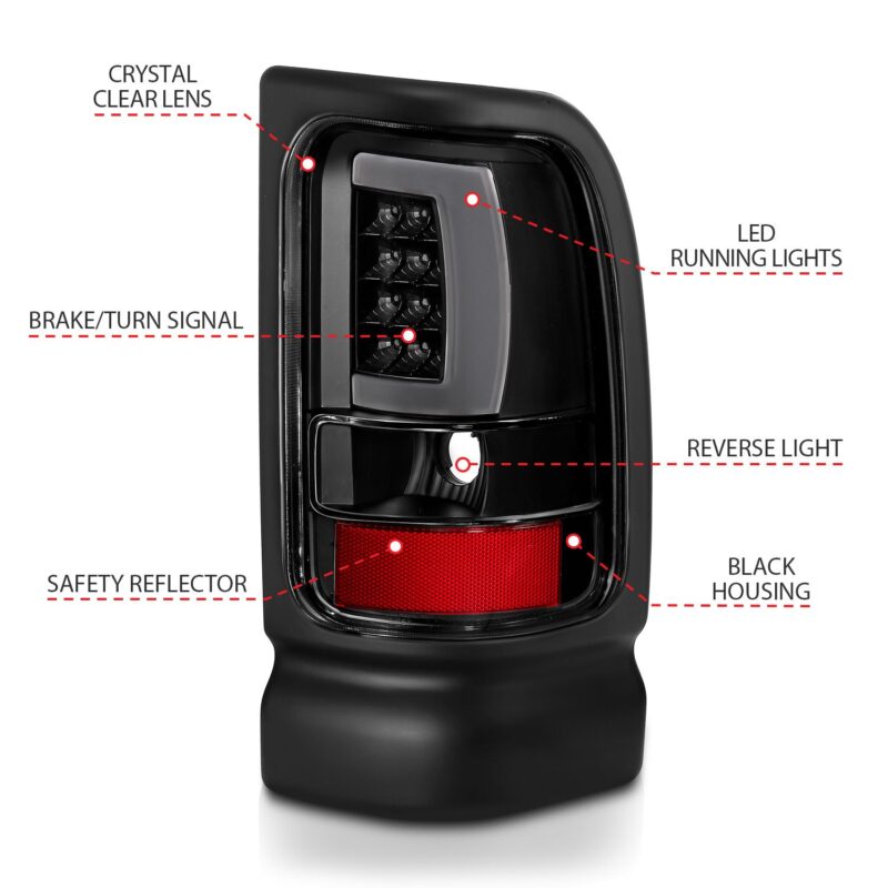 ANZO USA - Tail Light Assembly - 311339