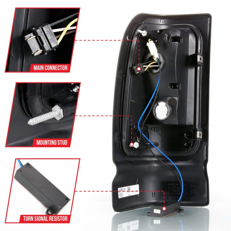 ANZO USA - Tail Light Assembly - 311340