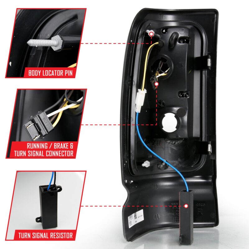 ANZO USA - Tail Light Assembly - 311341