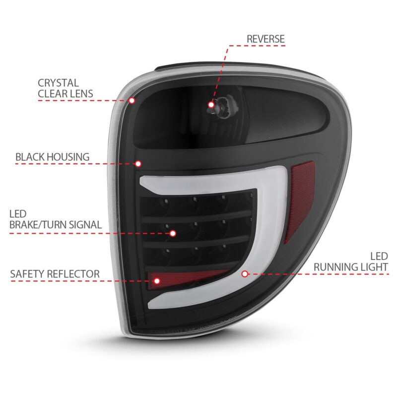 ANZO USA - Tail Light Assembly - 311365