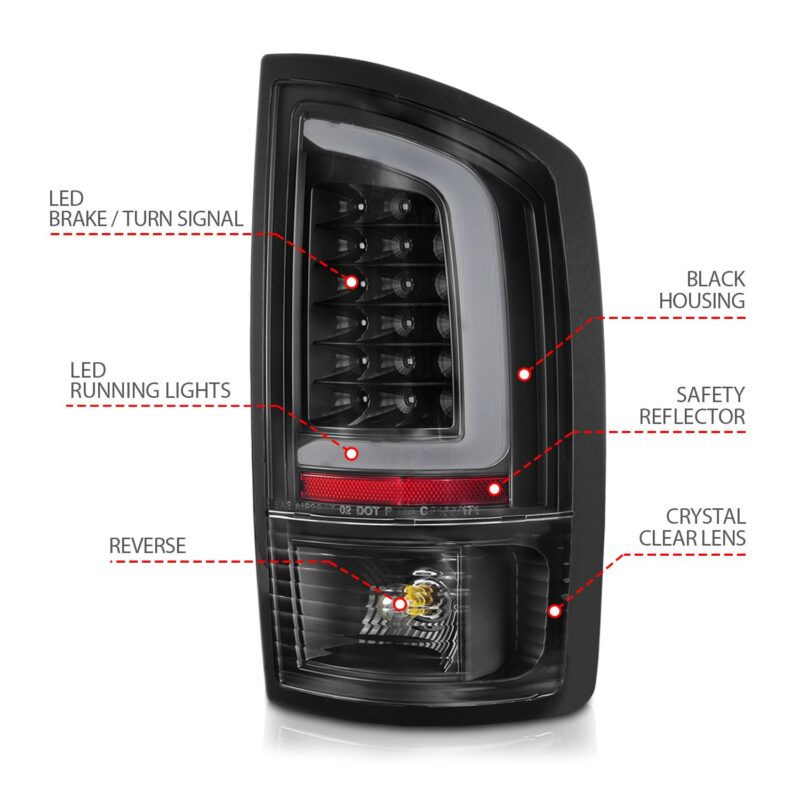 ANZO USA - Tail Light Assembly - 311368