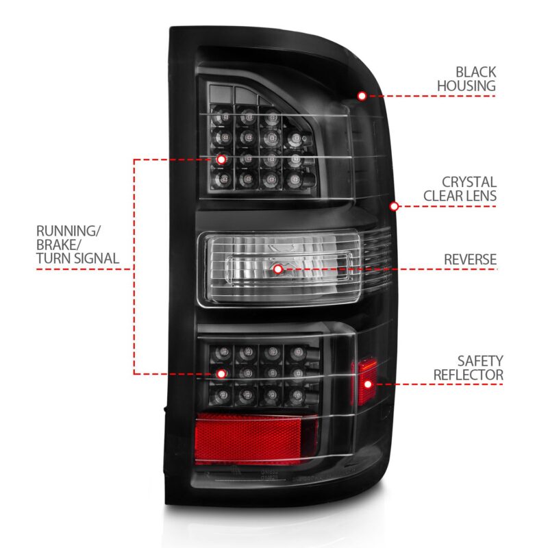 ANZO USA - Tail Light Assembly - 311397