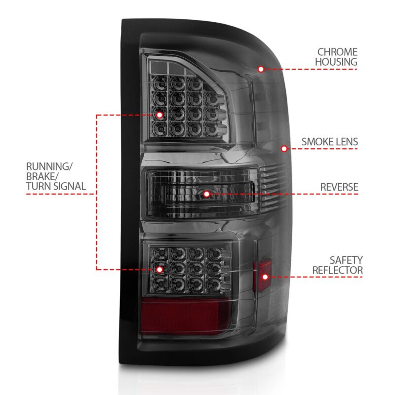 ANZO USA - Tail Light Assembly - 311398