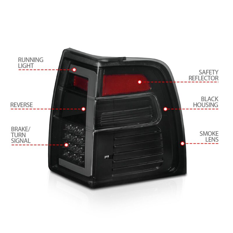 ANZO USA - Tail Light Assembly - 311409