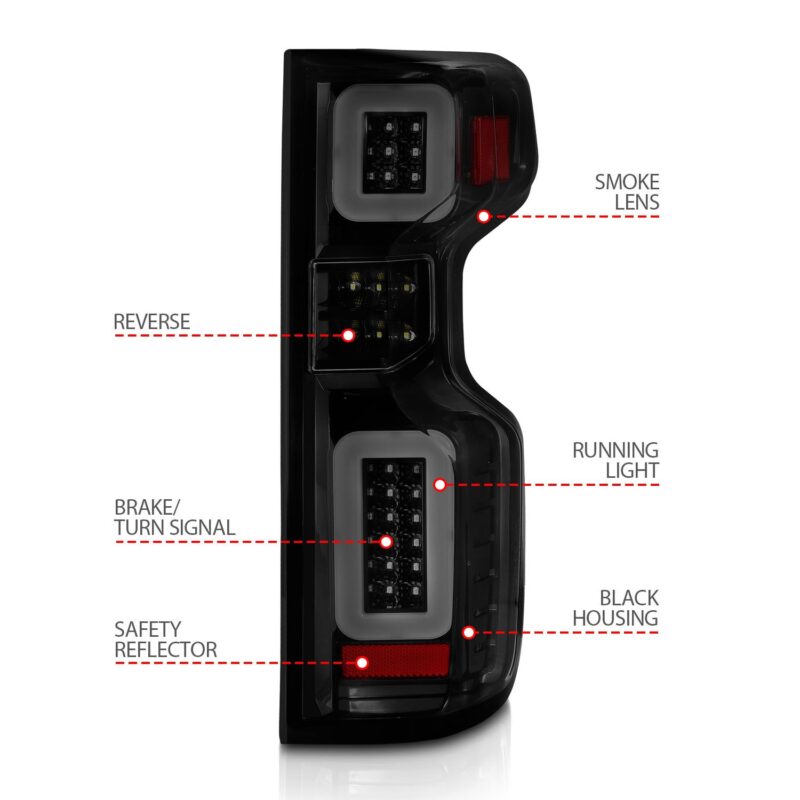 ANZO USA - Tail Light Assembly - 311418