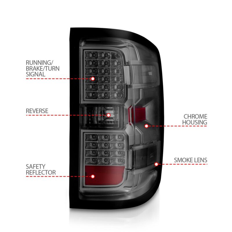 ANZO USA - Tail Light Assembly - 311424