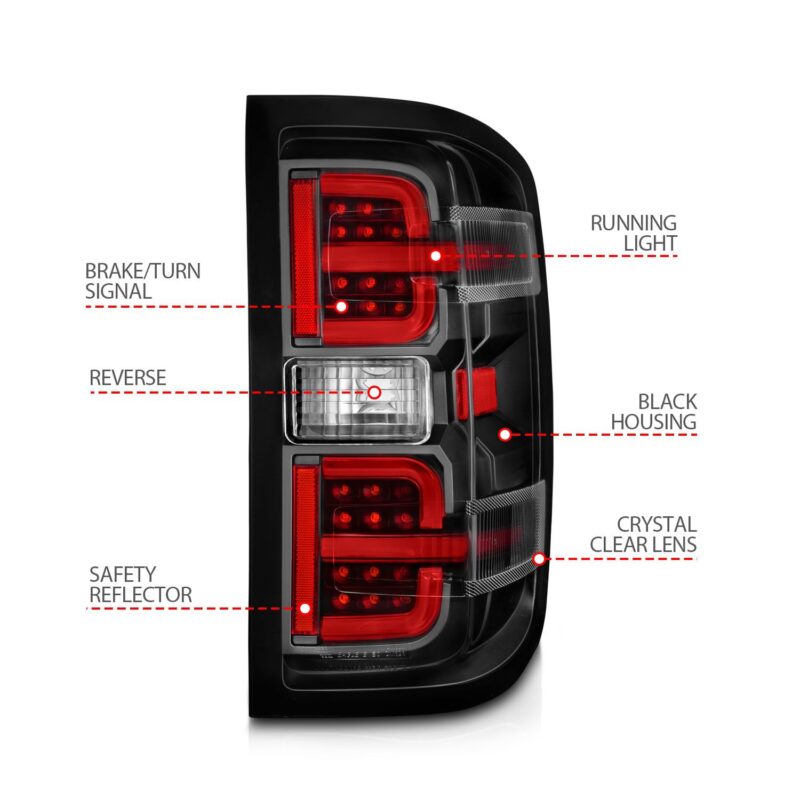 ANZO USA - Tail Light Assembly - 311425