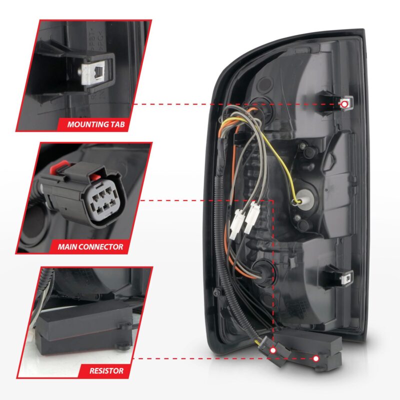 ANZO USA - Tail Light Assembly - 311434