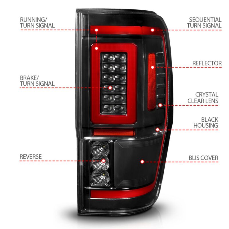 ANZO USA - Tail Light Assembly - 311446