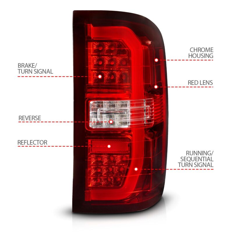 ANZO USA - Tail Light Assembly - 311466