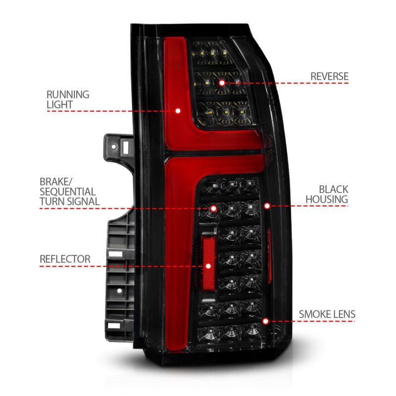 ANZO USA - Tail Light Assembly - 311468
