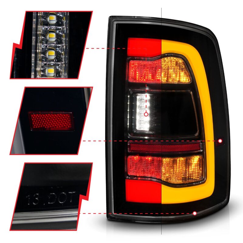 ANZO USA - Tail Light Assembly - 311472
