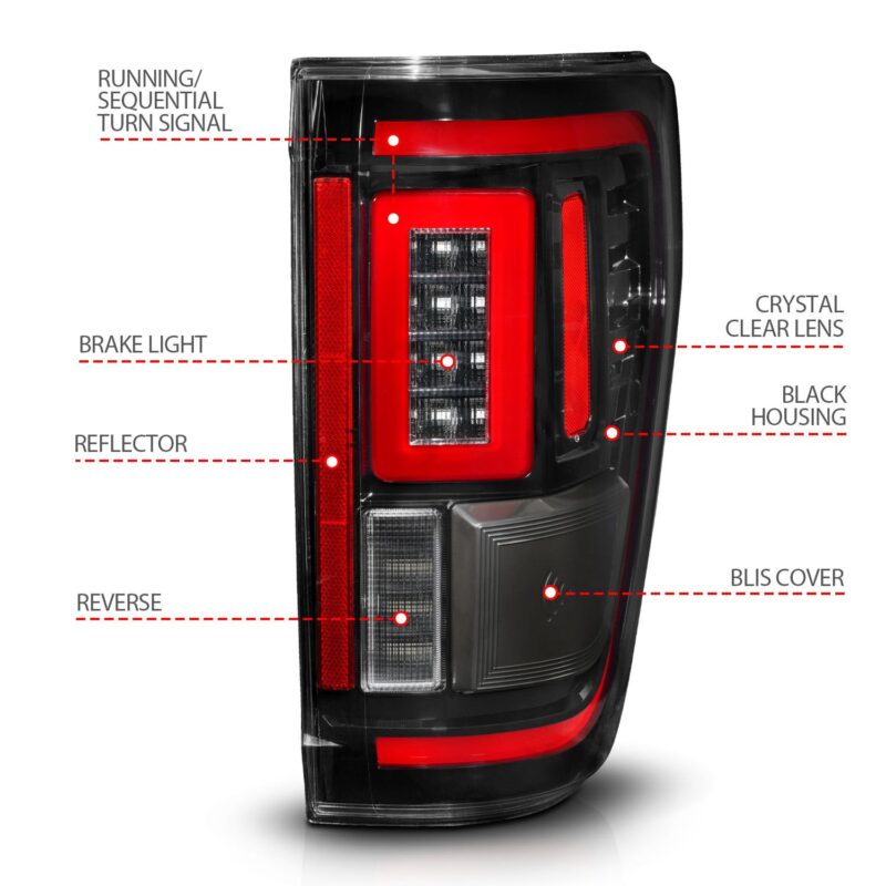 ANZO USA - Tail Light Assembly - 311475