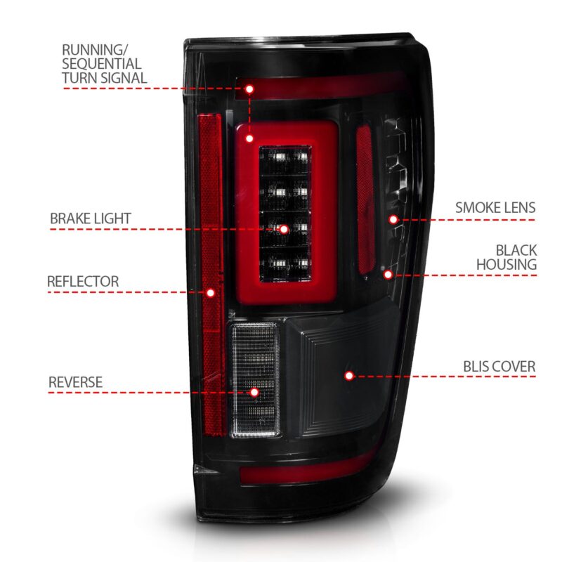 ANZO USA - Tail Light Assembly - 311476