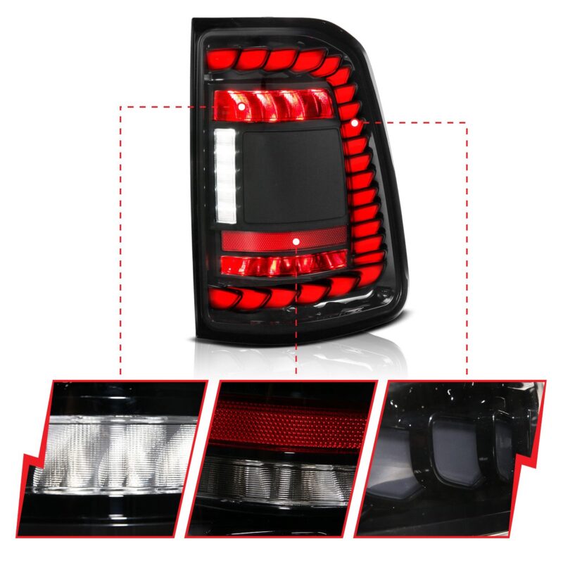 ANZO USA - Tail Light Assembly - 311480A