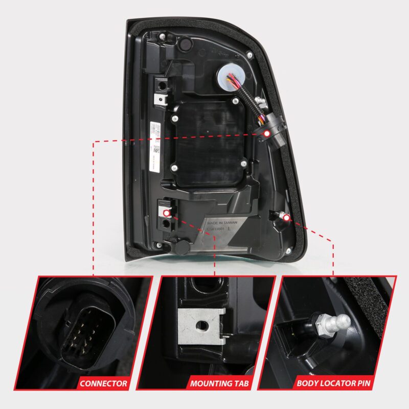 ANZO USA - Tail Light Assembly - 311481A