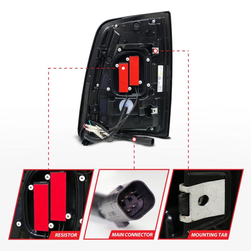 ANZO USA - Tail Light Assembly - 311482A