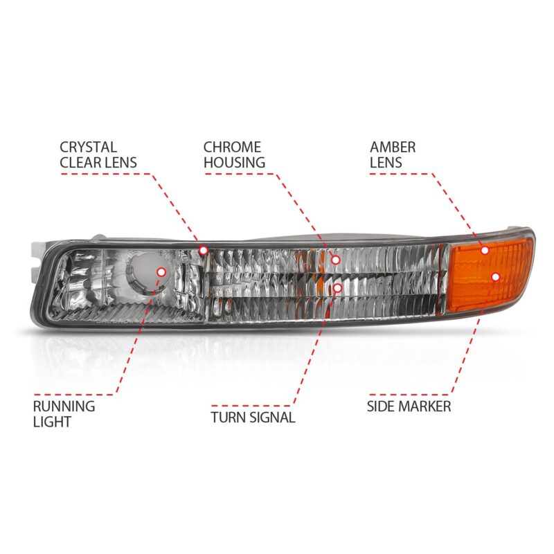 ANZO USA - Crystal Parking Light - 511084