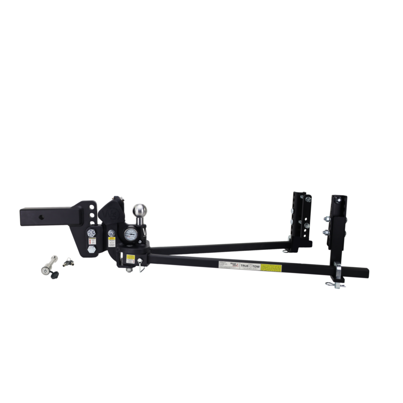 TrueTow Heavyweight WDH - 4" Drop, 2.5" Shank - 18,500 GTW w/Hitch Pin