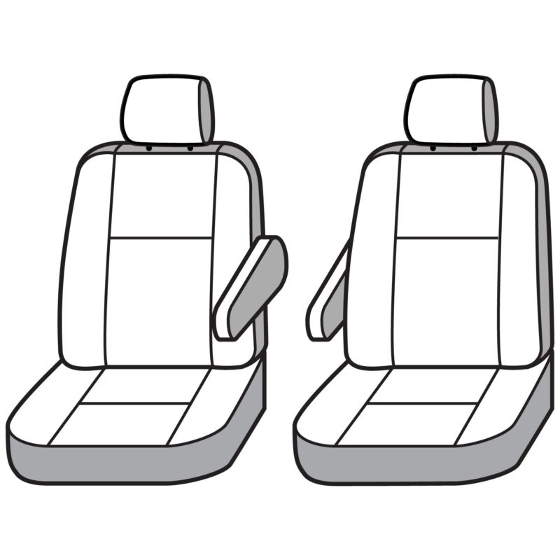 Covercraft SeatSaver Custom Seat Cover - Polycotton Grey
