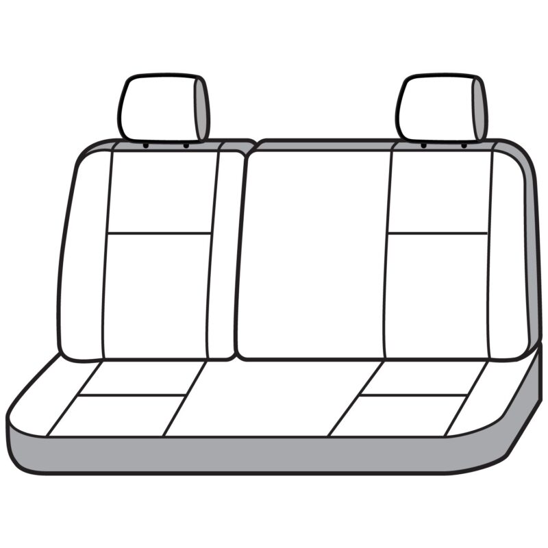 Covercraft SeatSaver Custom Seat Cover - Polycotton Misty Grey