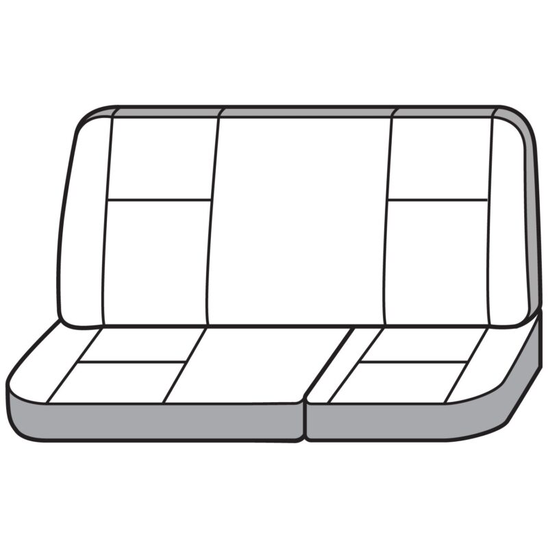 Covercraft SeatSaver Custom Seat Cover - Polycotton Charcoal