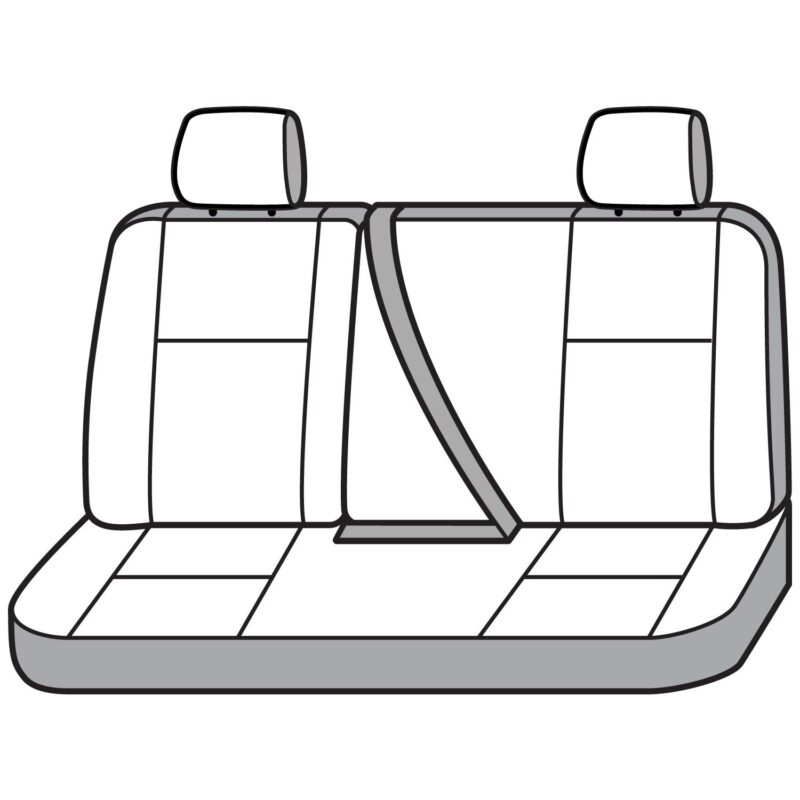 Covercraft SeatSaver Custom Seat Cover - Polycotton Charcoal