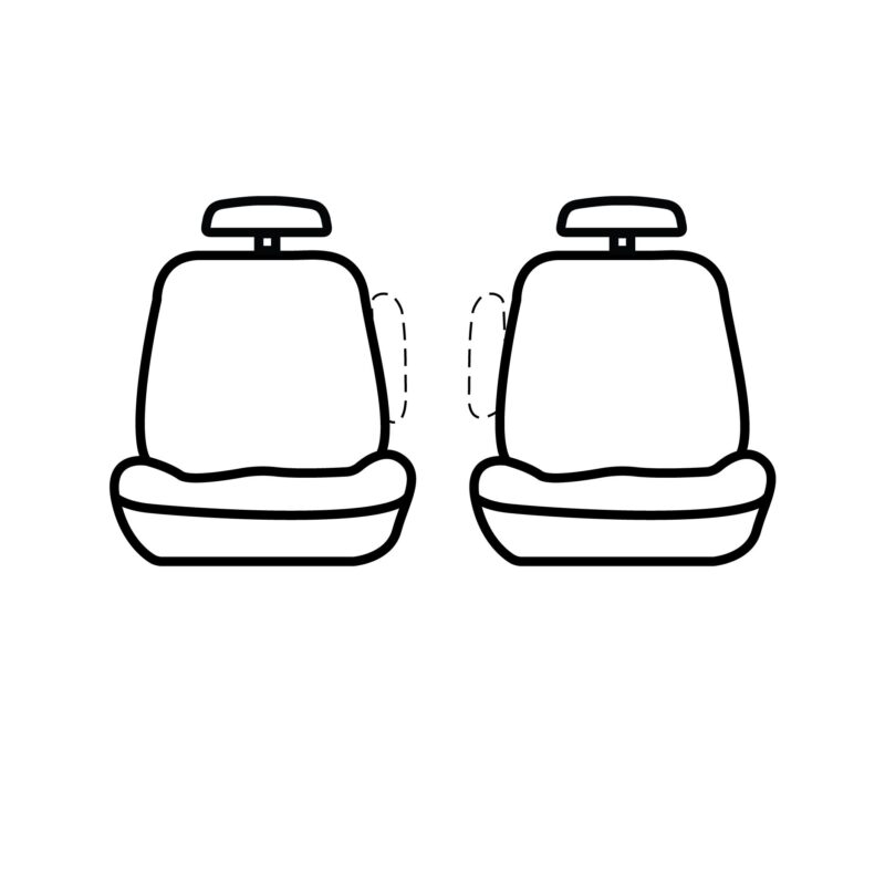 Covercraft SeatSaver Custom Seat Cover - Polycotton Grey